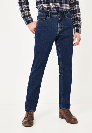 PIPE 5-POCKET THERMO - Jeans Straight Leg - stone blue