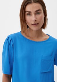 s.Oliver MIT DOBBY STRUKTUR - Blouse - royalblau