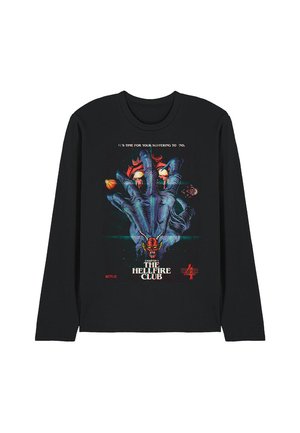 Long sleeved top - black