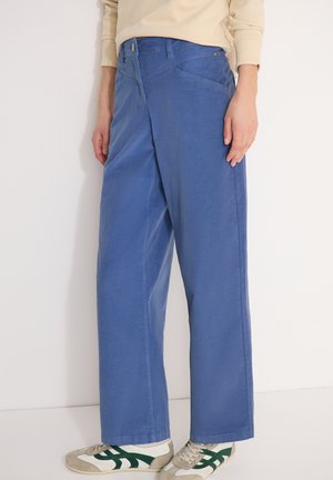 WIDE LEG - Pantalones - blau
