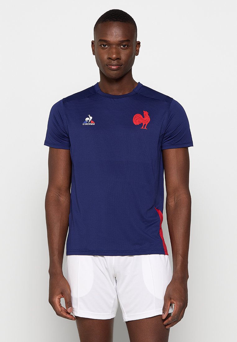 Le Coq Sportif Sport T-shirt blauw