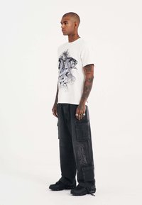 Ed Hardy KILLS SLOWLY - Camiseta estampada - white