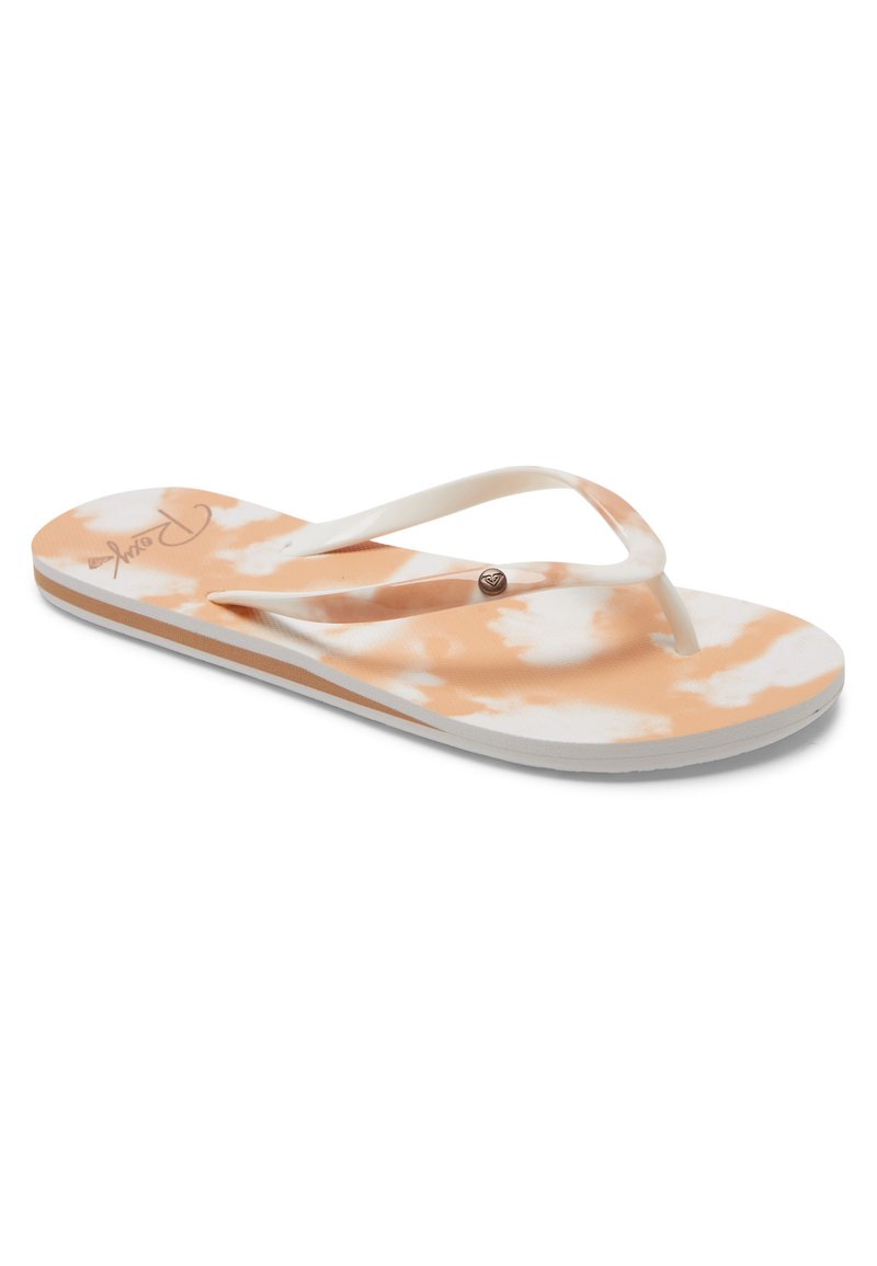 Damen Zehentrenner | Roxy Zehentrenner beige white/beige - SR84542 Damen Zehentrenner | Roxy Zehentrenner beige white/beige - SR84542