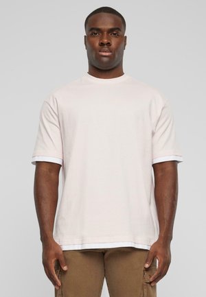 VISIBLE LAYER - T-Shirt basic - pink white