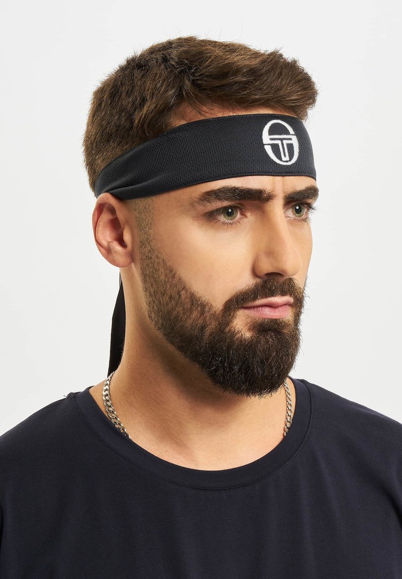 Sergio Tacchini PRO TIE BAND - Šátek na hlavu - navy white