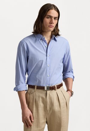 Polo Ralph Lauren LONG SLEEVE SPORT SHIRT - Vapaa-ajan kauluspaita - blue/white