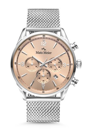 Chronograph watch - silber farbend