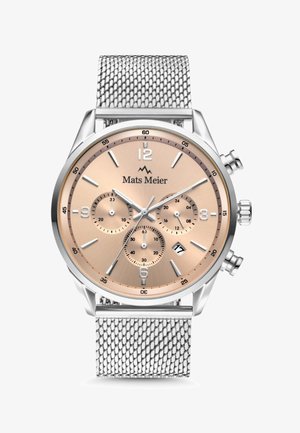 Mats Meier Montre à aiguilles - silber farbend