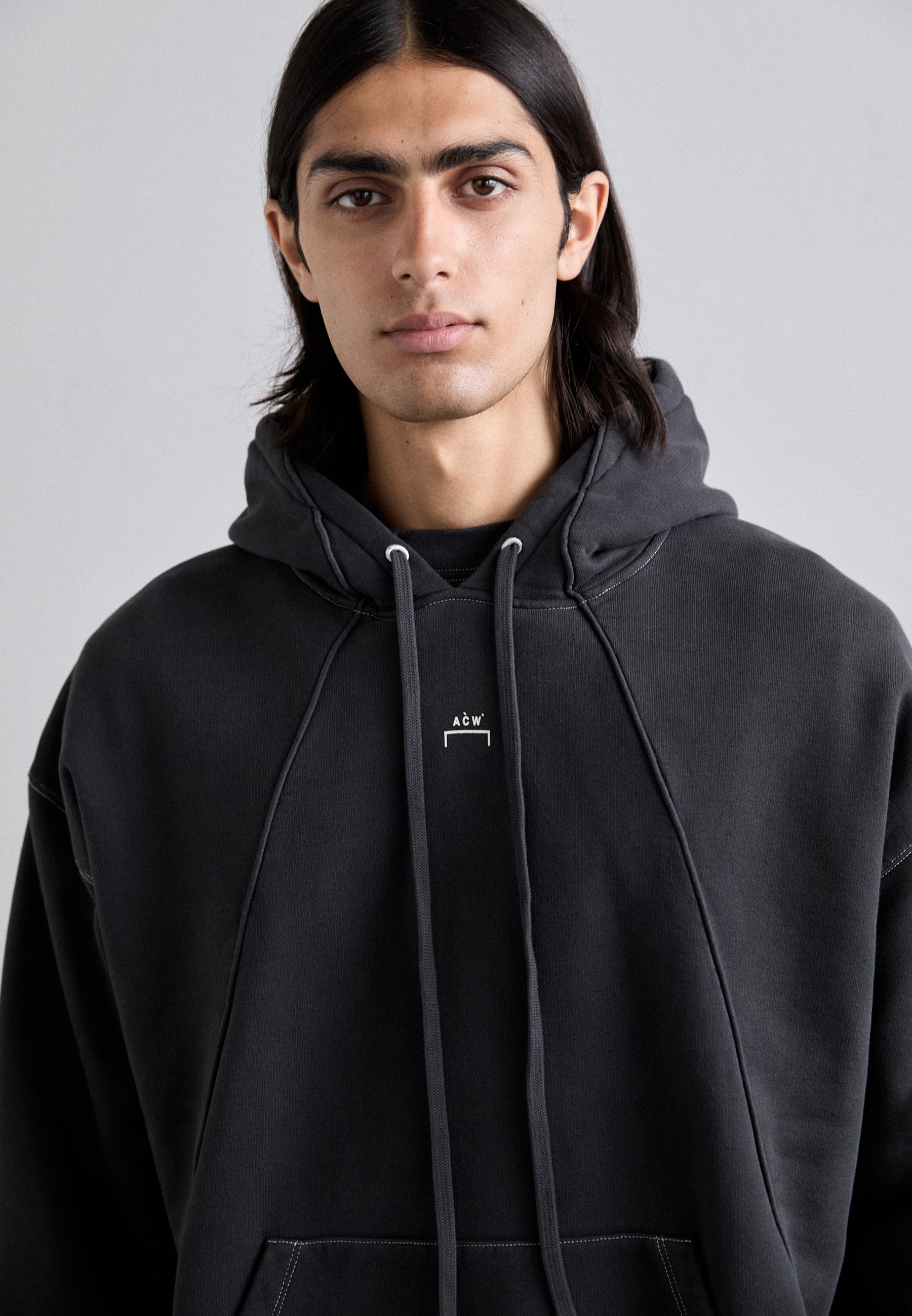 【関税込み】A-COLD-WALL* ブラック Millbank フーディ A-COLD-WALL* MILLBANK HOODIE - Sweatshirt - black onyx/black