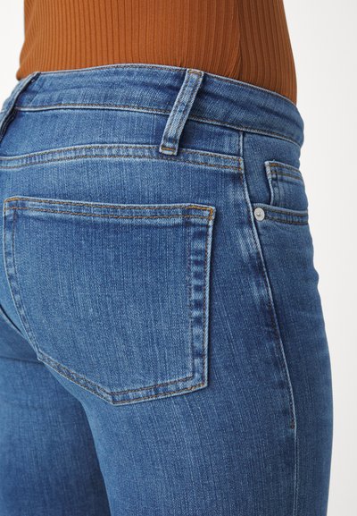 FRAME CROP MINI - Jeans straight leg - blue denim