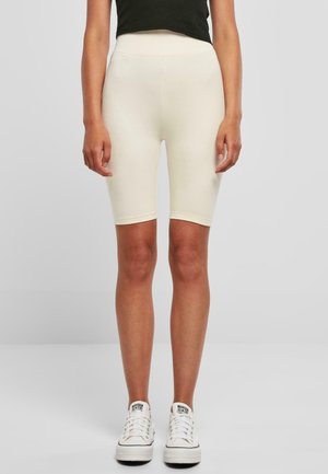 Urban Classics HIGH WAIST CYCLE - Leggingek - Nadrágok - whitesand