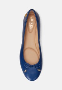 Lauren Ralph Lauren JAYNA NAPPA LEATHER FLAT - Ballerine - indigo sail
