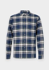 Pluus - dark blue/white