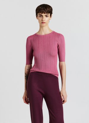 Calliope T-shirt basic - rosa fard