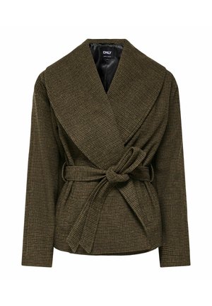 ONLY, COAT ONLAUGUSTA COAT - Veste légère - chocolate brown
