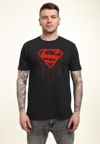 Henry Tiger DC COMICS  - T-shirt med print - black