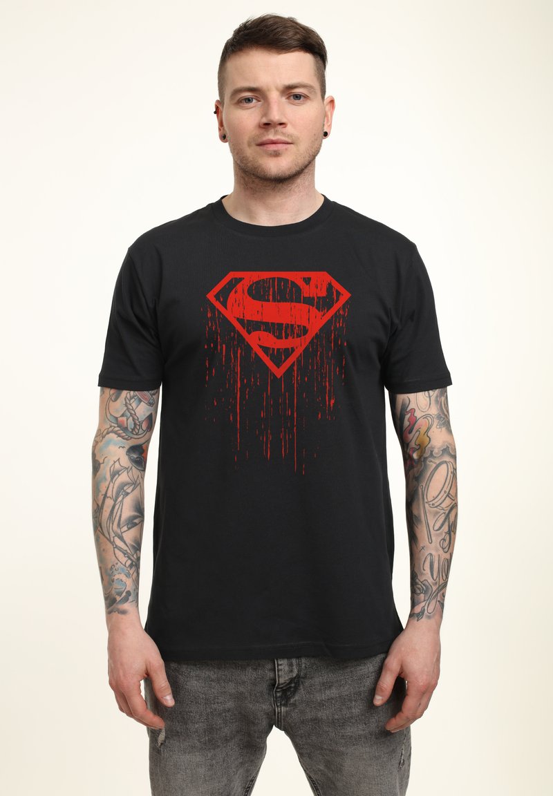 Henry Tiger DC COMICS  - T-shirt med print - black