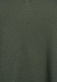 Zizzi KURZÄRMELIGES MIT V-AUSSCHNITT - Camiseta básica - thyme