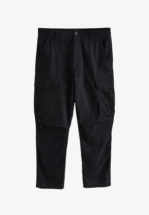 Next, REGULAR TAPERED FIT - Kapsáče - black