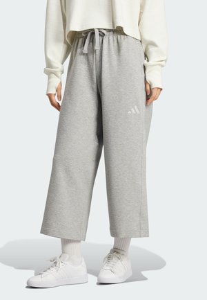 adidas Sportswear WIDE - Pantaloni sportivi - medium grey heather