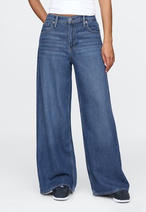 BAGGY TALIA - Wide Leg - medium indigo