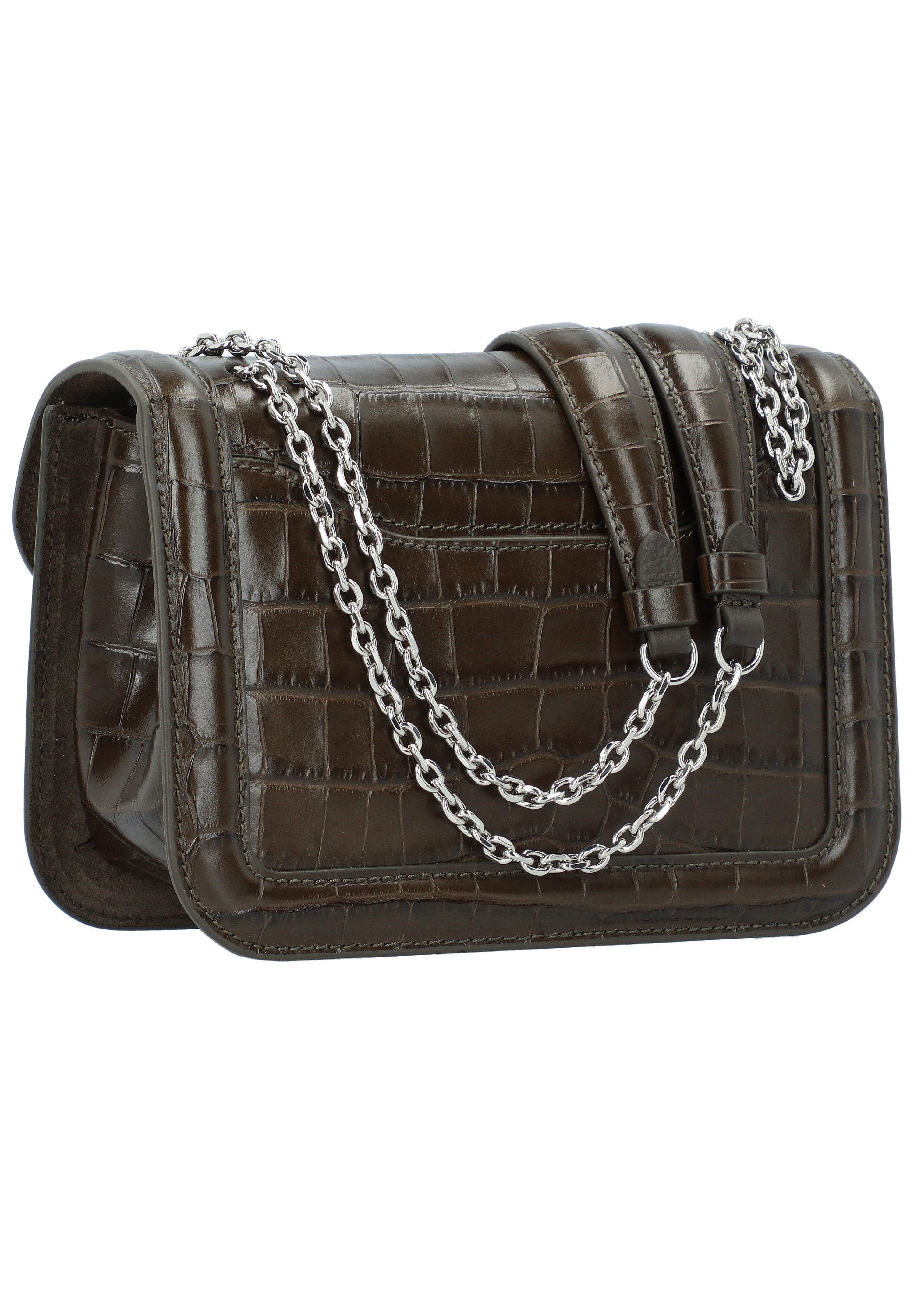 Coccinelle MARVIN TWIST - Borsa a tracolla - bark/marrone scuro - Zalando.it
