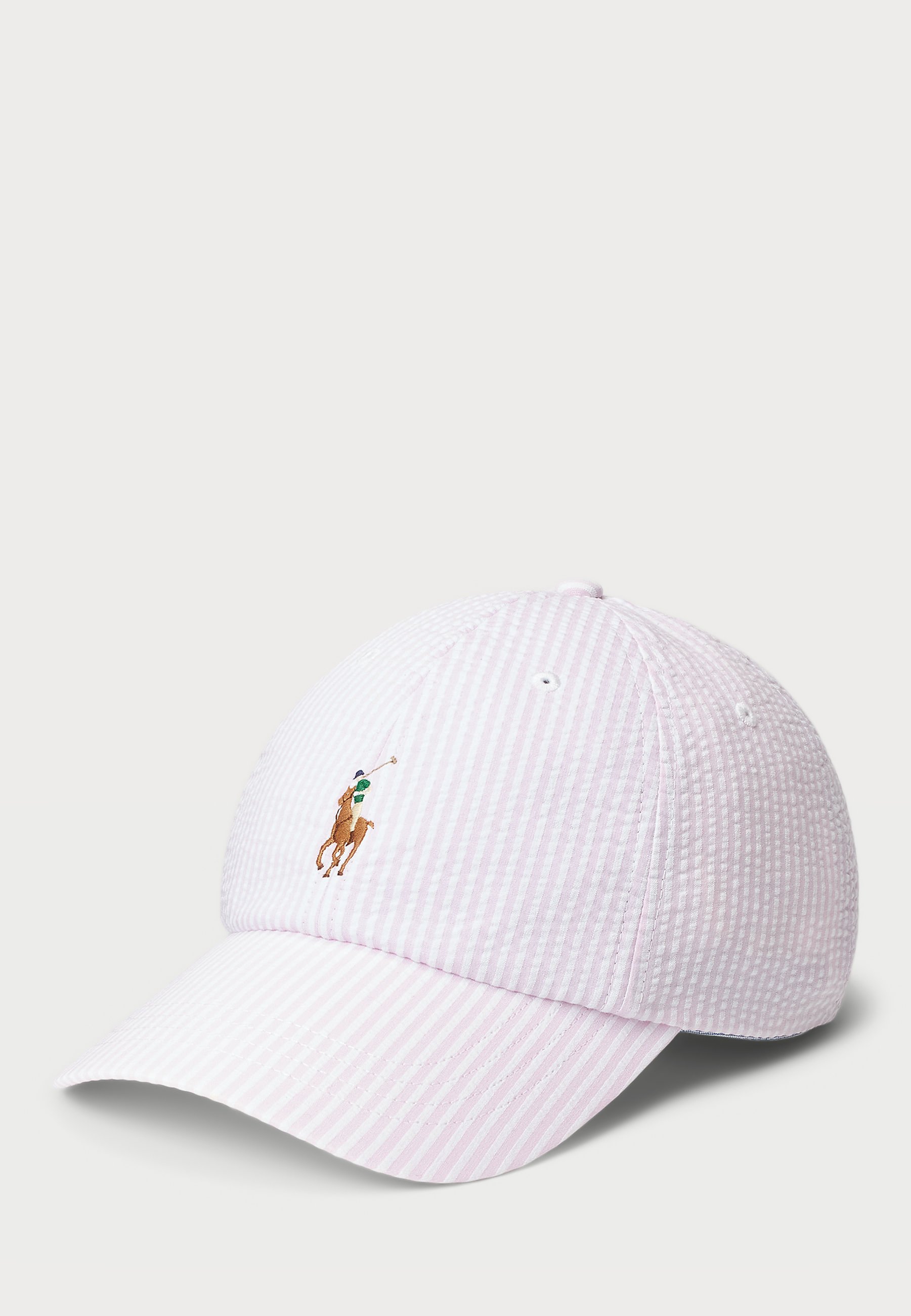 Polo Ralph Lauren SEERSUCKER BALL CAP Cap carmel pink/light