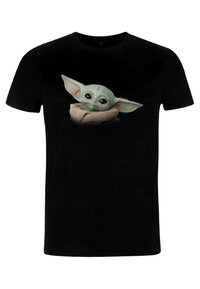 Star Wars STAR WARS: THE MANDALORIAN - THE CHILD FACE - T-shirt z nadrukiem