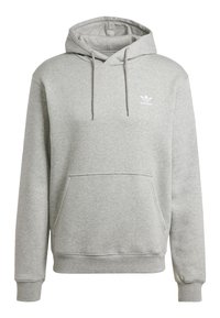 ESSENTIAL - Hættetrøje - medium grey heather
