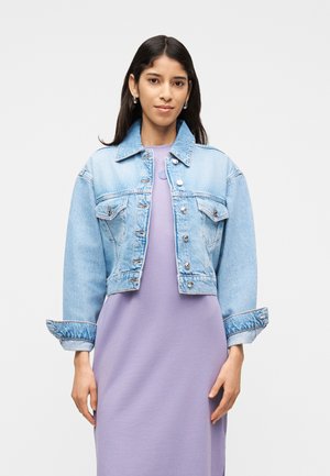 GALATEA - Giacca di jeans - turquoise/aqua