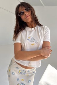 Never Fully Dressed OYSTER BABY - T-shirts med print - white