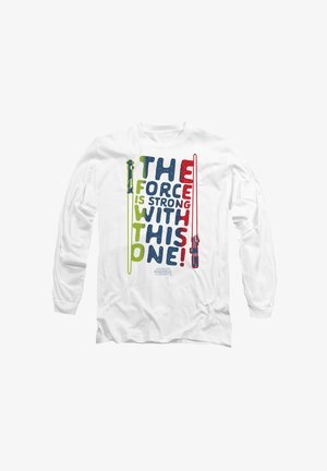 Star Wars, STAR WARS FORCE IS STRONG - Long sleeved top - white