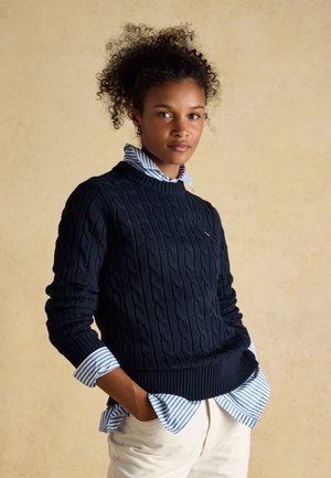 Tom Joule, REGULAR FIT - CLASSIC CABLE   - Trui - navy