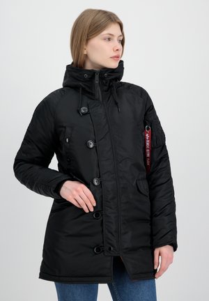 Winter coat - black black