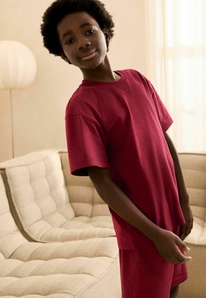 Next, SHORT PYJAMAS 3 PACK - Nachtwäsche Set - red blue navy