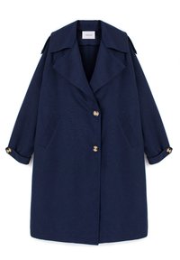 Touché Privé DOUBLE BREASTED  - Trenčkot - navy blue
