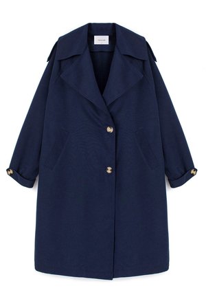 Touché Privé DOUBLE BREASTED  - Trenčkot - navy blue