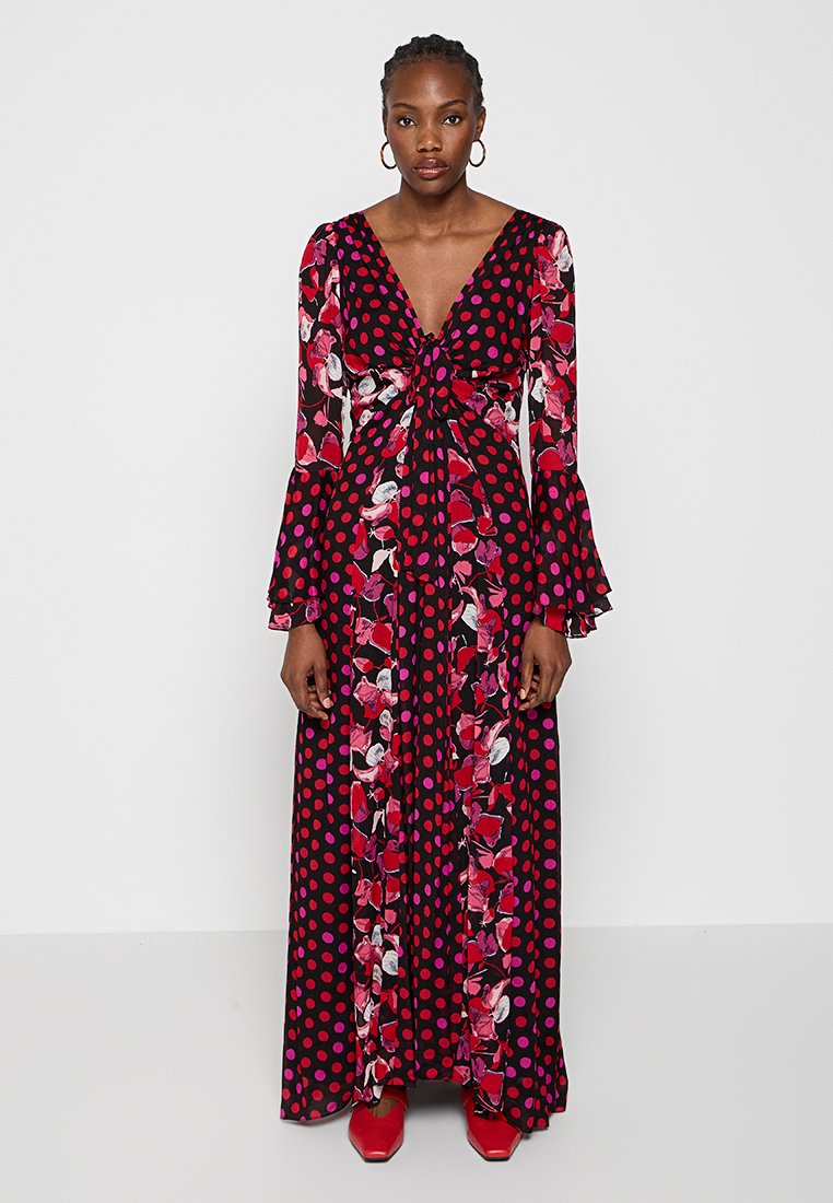 Diane von Furstenberg Maxi-jurk meerkleurig