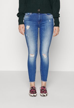 ONLBLUSH DESTROY - Skinny džíny - medium blue denim