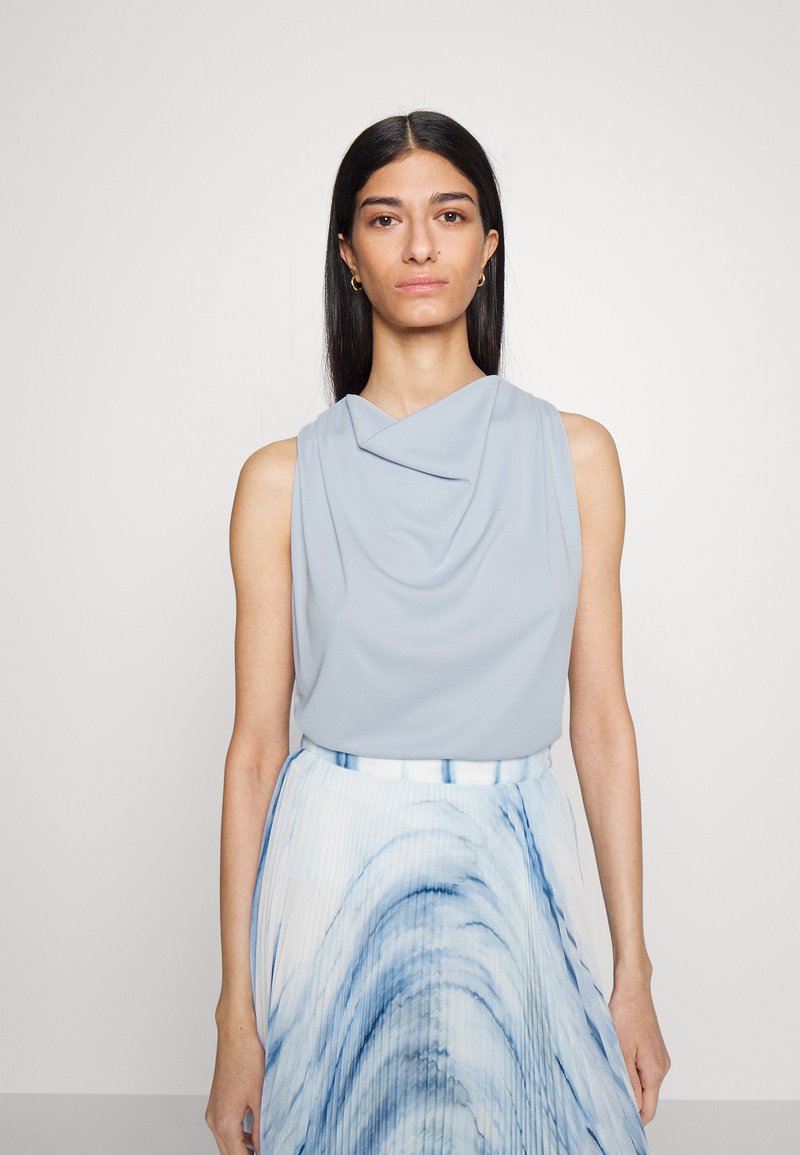 Club Monaco ROMANTIC Top light blue/azul Zalando.es