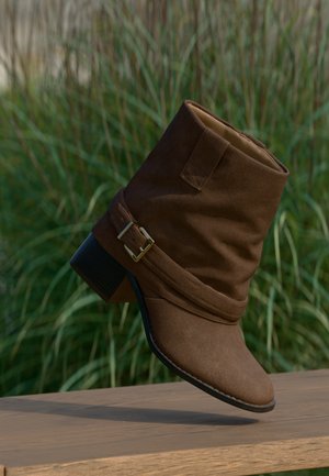 Cowboy-/Bikerlaarsjes - brown