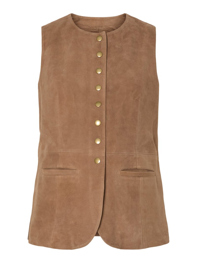 YAS Bodywarmer beige YAS Bodywarmer beige