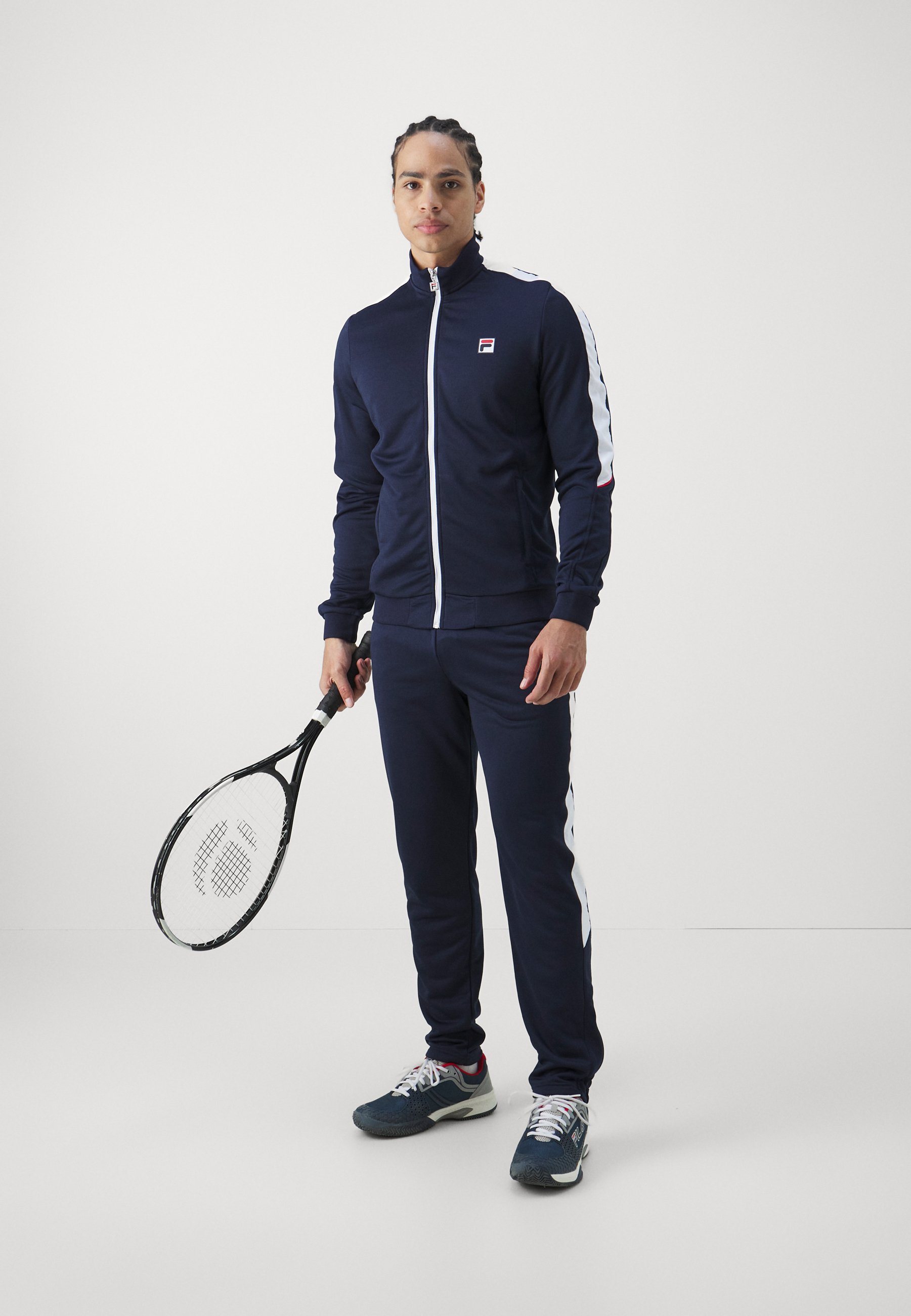Fila JACKET MANUEL - Training jacket - navy/white/dark blue