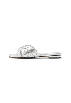 PILLOW WALK SALTINGS - Slip-on sandaler - silver