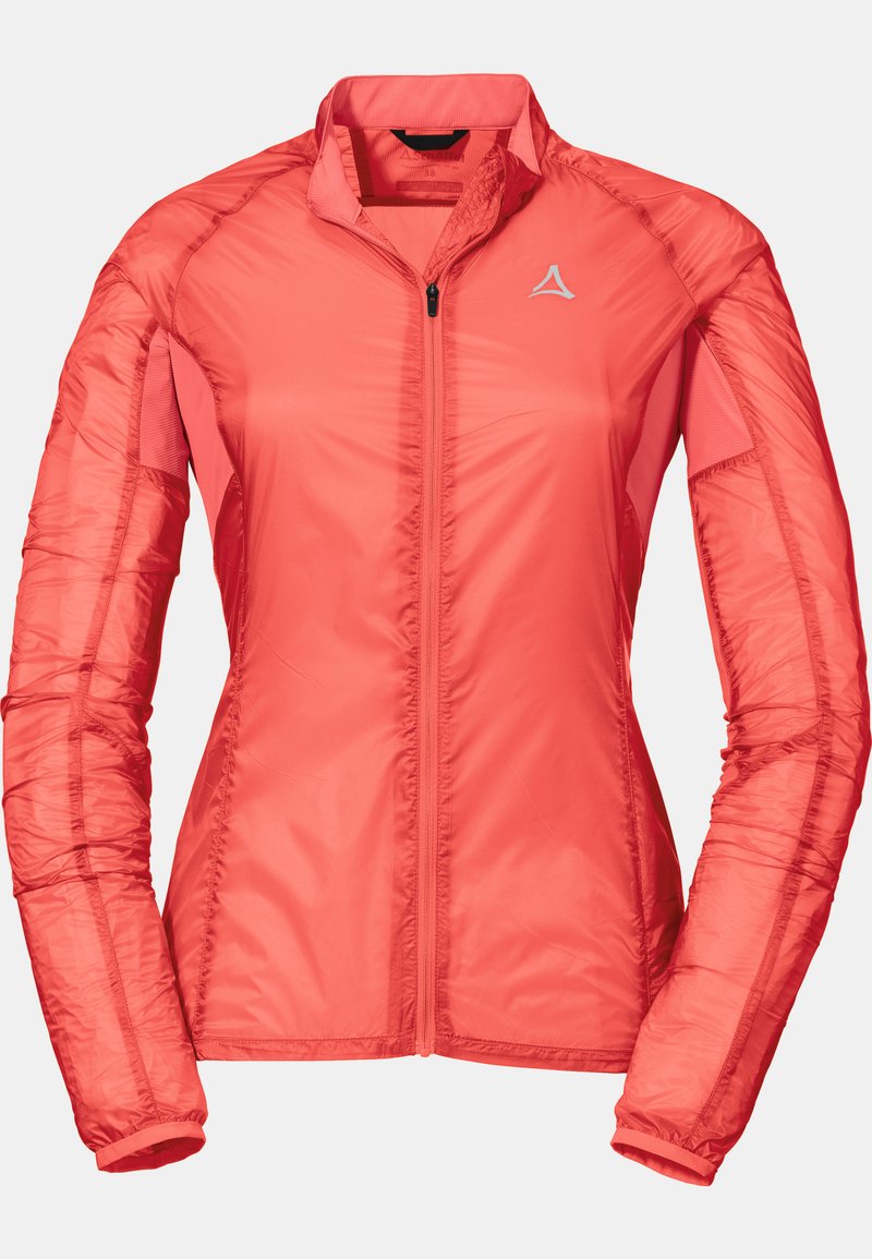 Damen Sportbekleidung | Schöffel GAIOLE L Laufjacke pink/hellrot - KN73086 Damen Sportbekleidung | Schöffel GAIOLE L Laufjacke pink/hellrot - KN73086