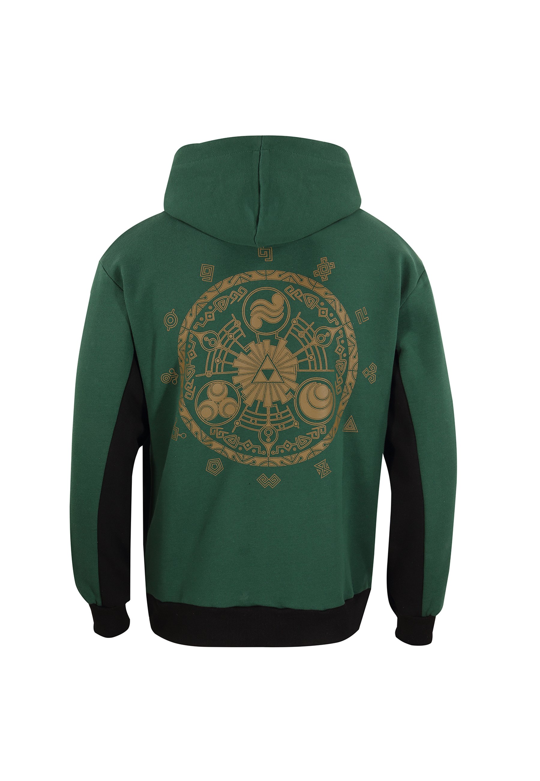 Henry Tiger NINTENDO LEGEND OF ZELDA HYRULE AND SYMBOLS - Hoodie - bottle  green/dark green - Zalando