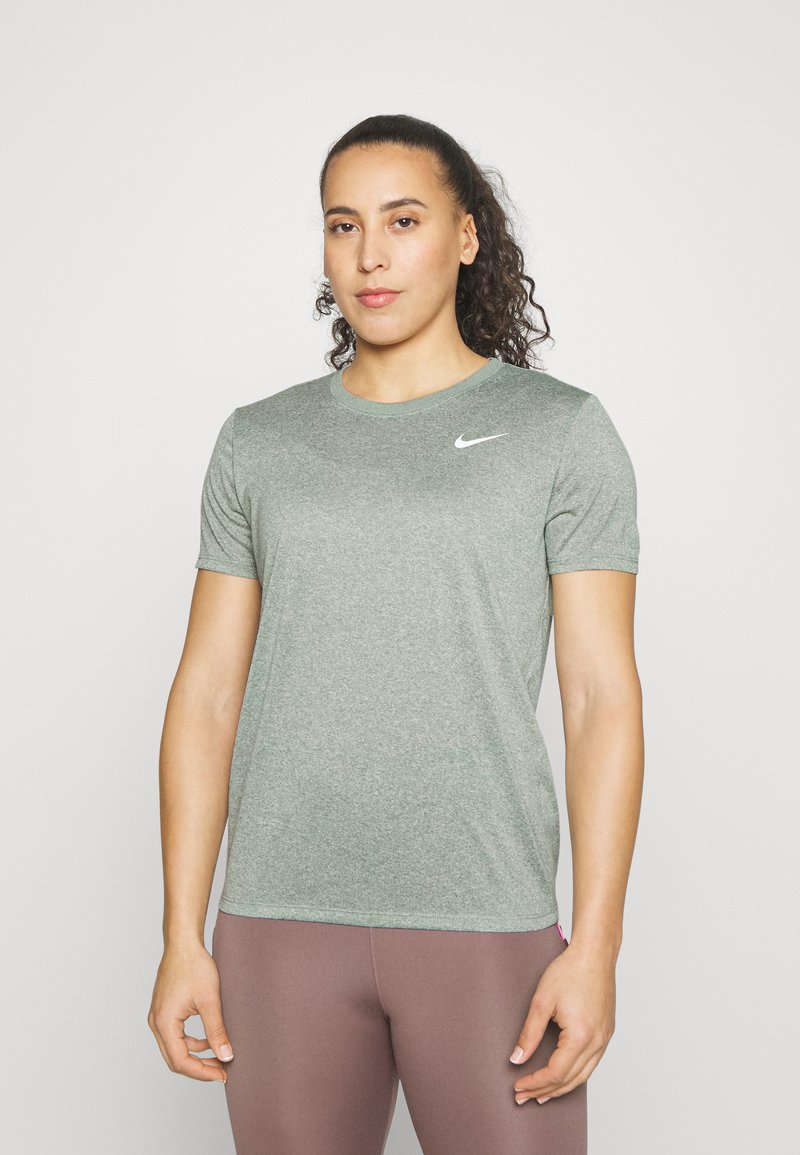 Nike Performance TEE Sport TShirt mica green/pure white/grün