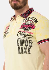 Cipo & Baxx Poloshirt - yellow