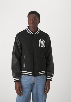 MLB NEW YORK YANKEES VARSITY  - Club wear - black/white