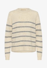 Pasirinkta, whitecap melange grey stripe